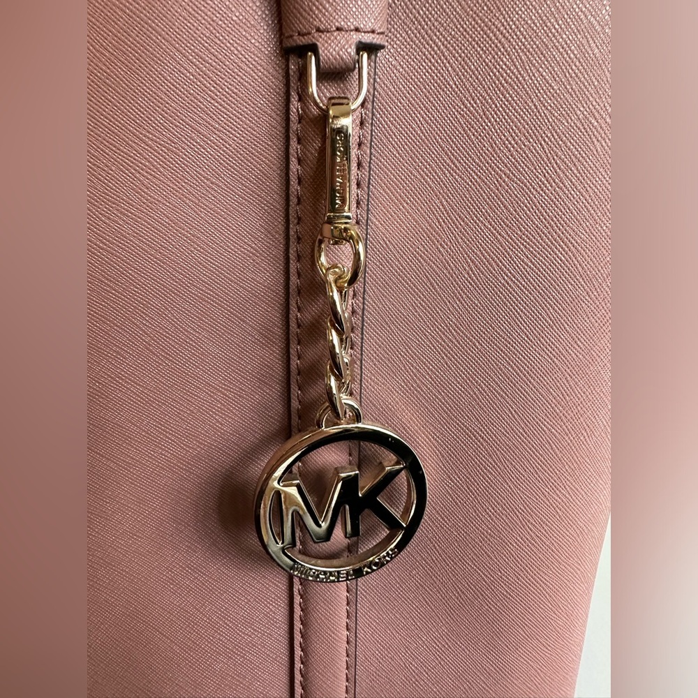 Michael Kors Saffiano Leather Tote - Light Wear - Picture 12 of 12